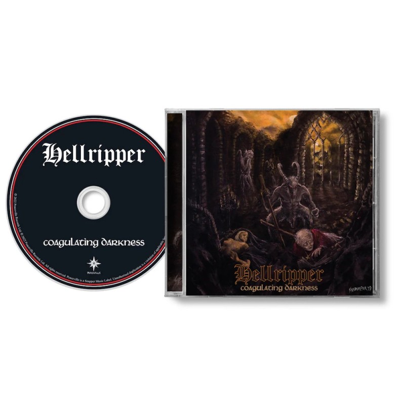 HELLRIPPER - Coagulating Darkness - CD