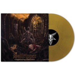 HELLRIPPER - Coagulating Darkness - GOLD LP