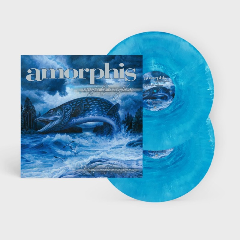 AMORPHIS - Magic And Mayhem - BLUE & WHITE 2LP
