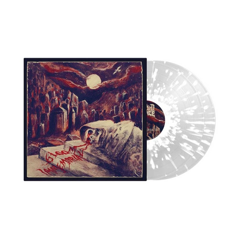 HOODED MENACE - Gloom Immemorial - CLEAR WITH SPLATTER 2LP