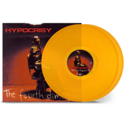 HYPOCRISY - The Fourth Dimension - TRANSPARENT ORANGE 2LP