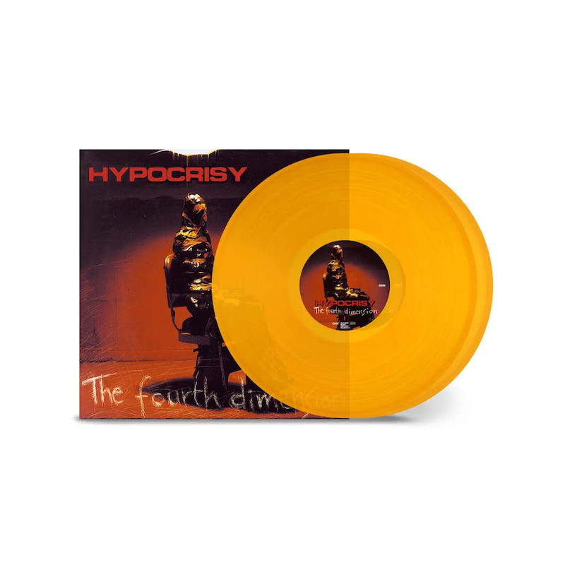HYPOCRISY - The Fourth Dimension - TRANSPARENT ORANGE 2LP