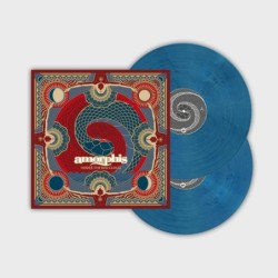 AMORPHIS - Under The Red Cloud - TRANSPARENT RED BLUE MARBLED 2LP