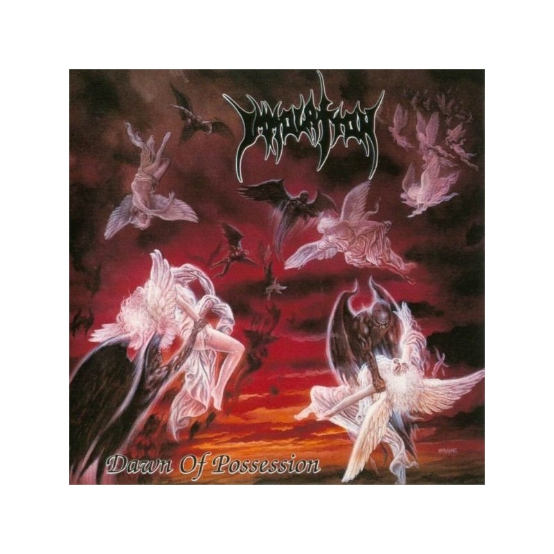 IMMOLATION - Dawn Of Possession - BLOOD RED/BLACK MARBLE LP