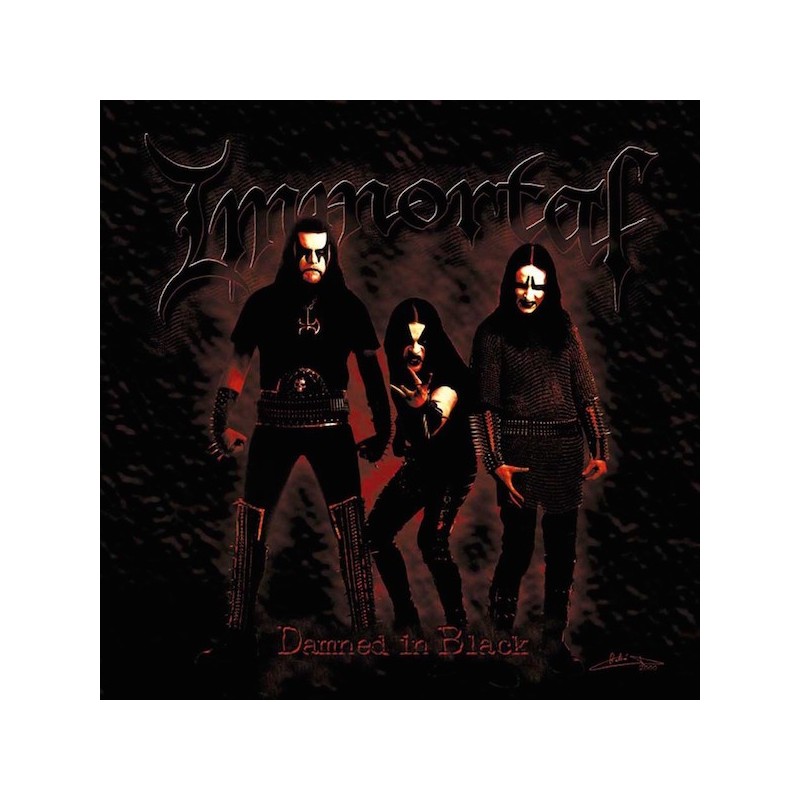 IMMORTAL - Damned In Black - LP