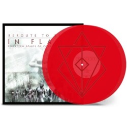 IN FLAMES - Reroute To Remain - TRANSPARENT RED LP