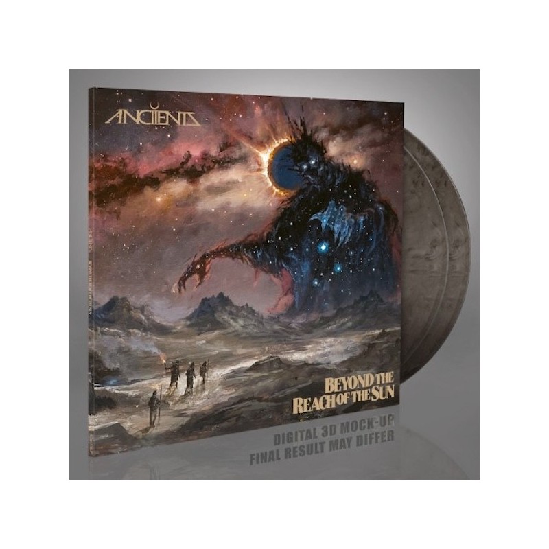 ANCIIENTS - Beyond The Reach Of The Sun - SILVER & BLACK MARBLED 2LP