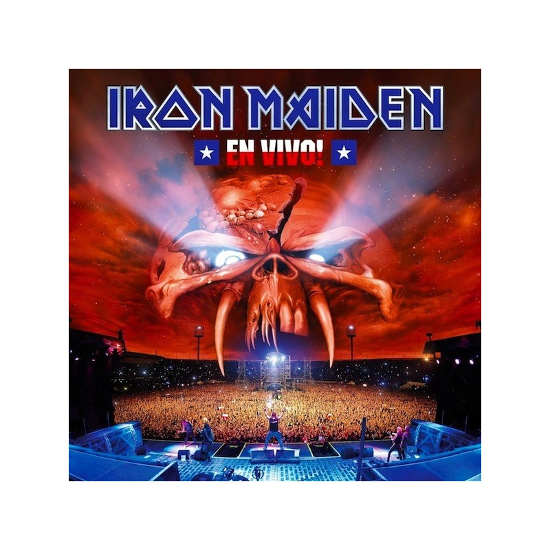 IRON MAIDEN - En Vivo! Live In Santiago De Chile - 2CD