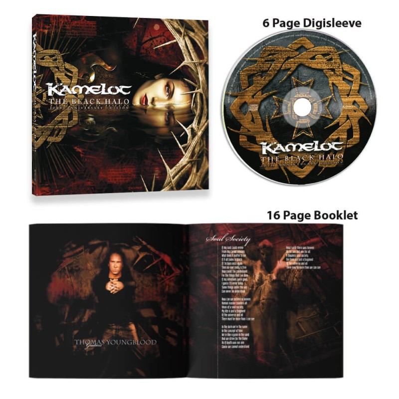 KAMELOT - The Black Halo - 20TH ANNIVERSARY EDITION DIGI CD