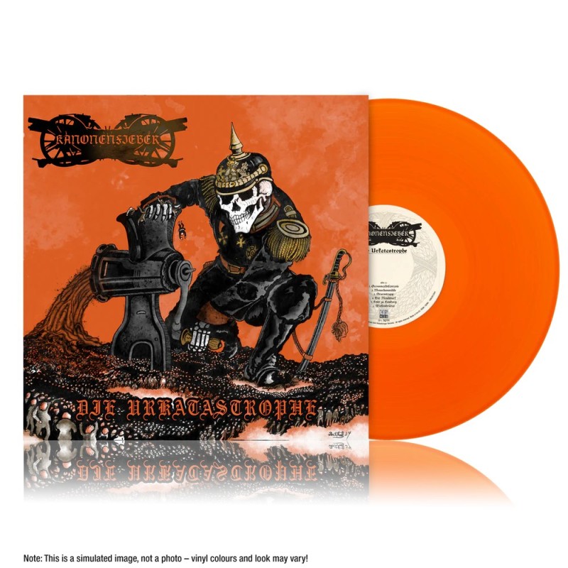 KANONENFIEBER - Die Urkatastrophe - TRANSPARENT ORANGE LP