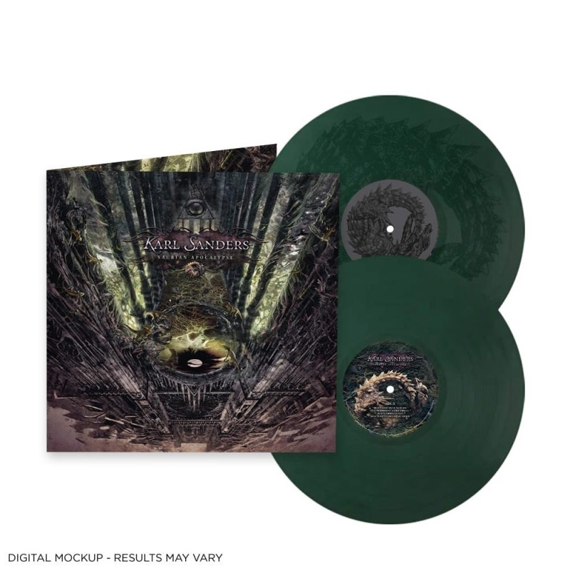 KARL SANDERS - Saurian Apocalypse - THE EVIL GREEN 2LP