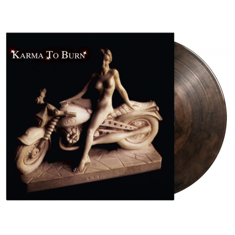 KARMA TO BURN - Karma To Burn - CRYSTAL CLEAR & BLACK MARBLED LP