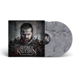 KEEP OF KALESSIN - Katharsis - GREY W/ BLACK SPLATTER 2LP