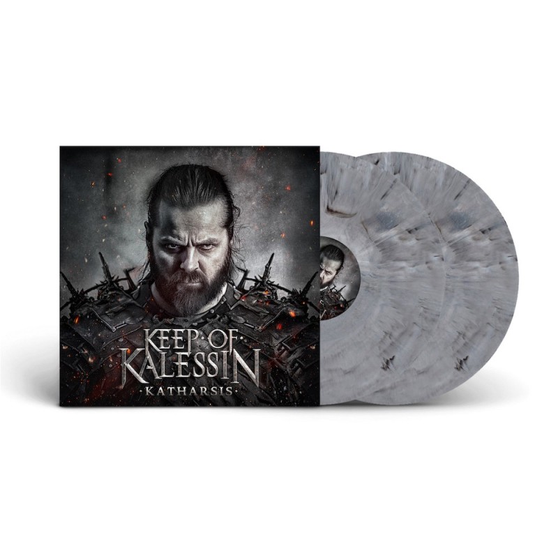 KEEP OF KALESSIN - Katharsis - GREY W/ BLACK SPLATTER 2LP