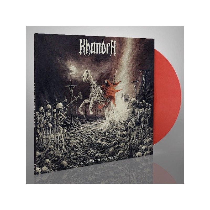 KHANDRA - All Occupied By Sole Death - GOLD & RED MIXED LP
