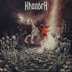 KHANDRA - All Occupied By Sole Death - GOLD & RED MIXED LP