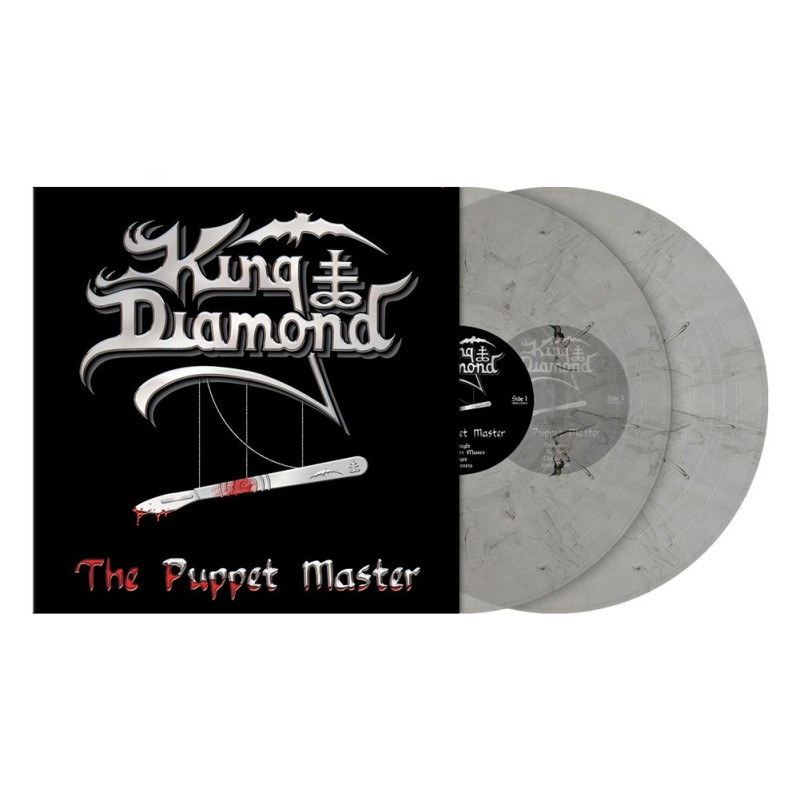 KING DIAMOND - The Puppet Master - CLEAR BLACK SMOKE 2LP