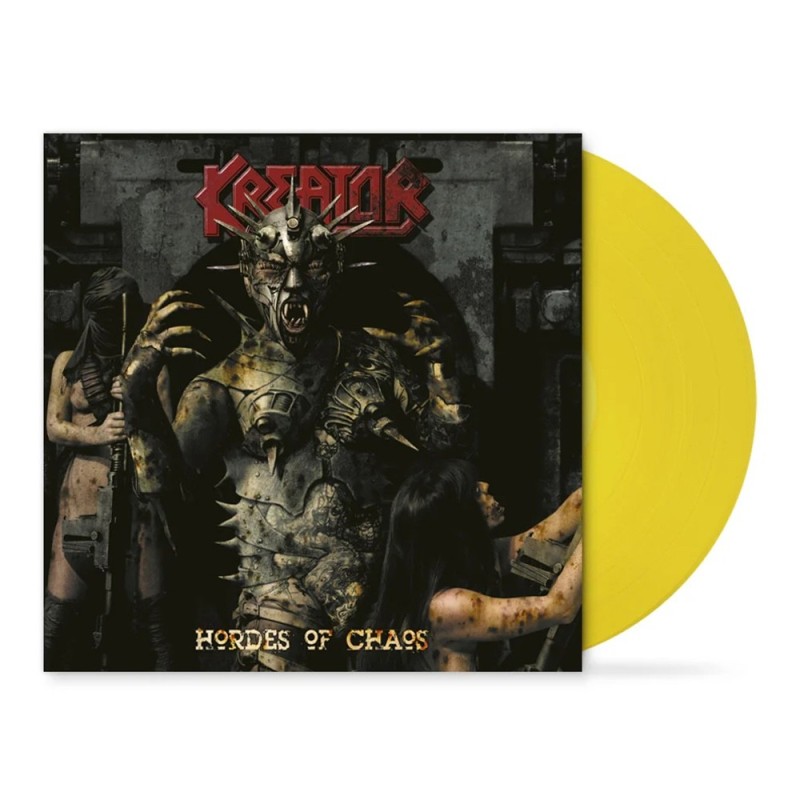 KREATOR - Hordes Of Chaos - TRANSPARENT YELLOW LP