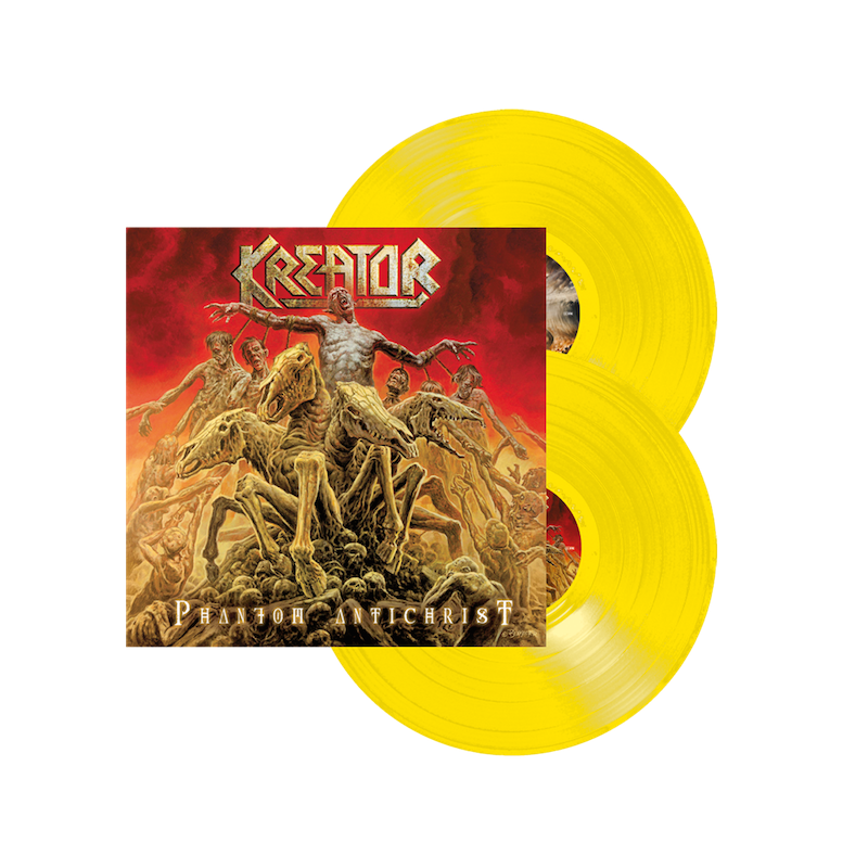 KREATOR - Phantom Antichrist - YELLOW 2LP
