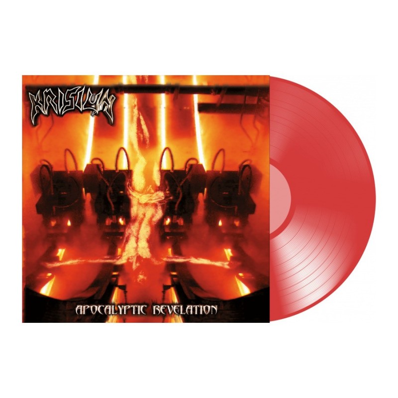 KRISIUN - Apocalyptic Revelations - TRANSPARENT RED LP