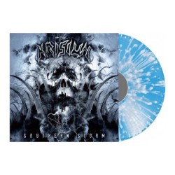 KRISIUN - Southern Storm - BLUE W/ WHITE SPLATTER LP