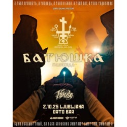 KRZYSZTOF DRABIKOWSKI'S BATUSHKA, HOULE - Ljubljana, 02.10.2025 - TICKET