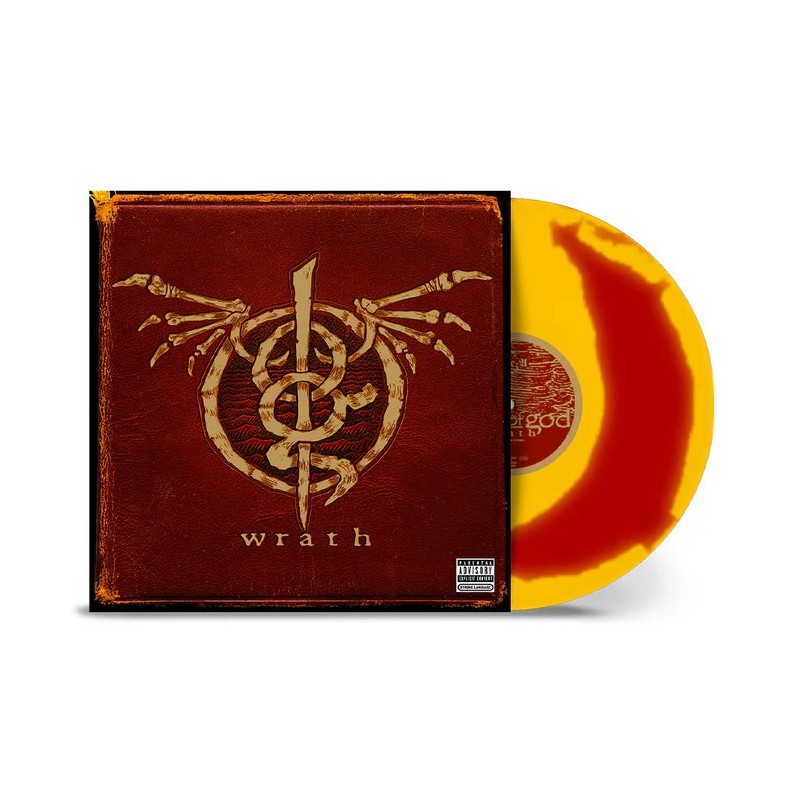 LAMB OF GOD - Wrath - YELLOW / RED SPLIT LP