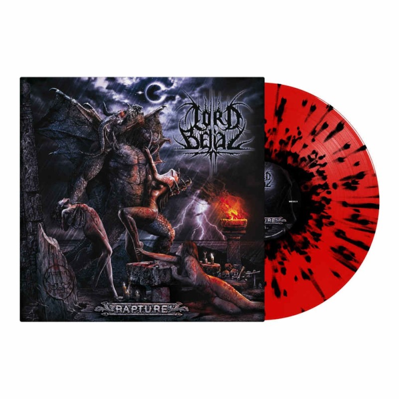 LORD BELIAL - Rapture - TRANSPARENT RED/BLACK SPLATTER LP
