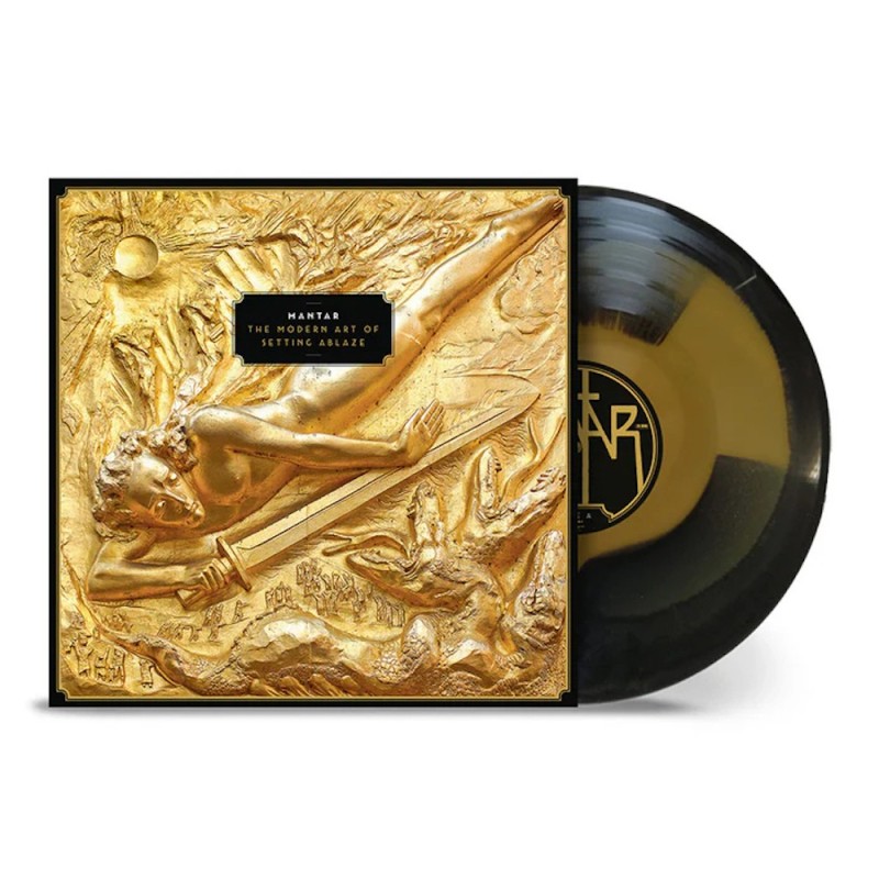 MANTAR - The Modern Art Of Setting Ablaze - BLACK/GOLS SUNBURST LP