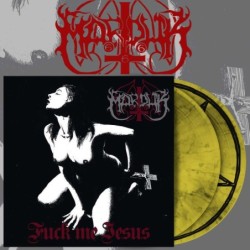 MARDUK - Fuck Me Jesus - YELLOW MARBLED MLP