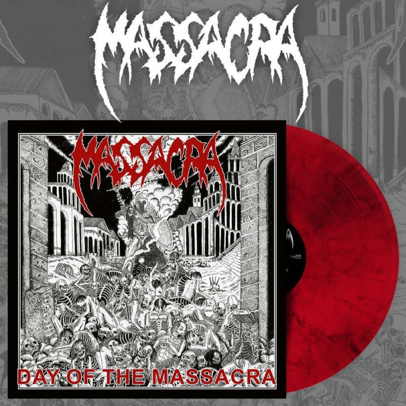 MASSACRA - Day Of The Massacra - RED MARBLED LP