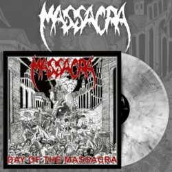MASSACRA - Day Of The Massacra - WHITE/BLACK MARBLE LP