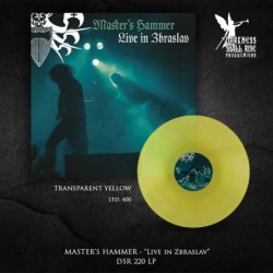 MASTER'S HAMMER - Live In Zbraslav 1989 - YELLOW LP