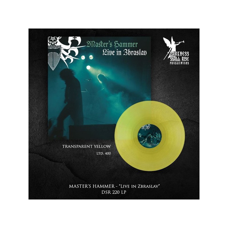 MASTER'S HAMMER - Live In Zbraslav 1989 - YELLOW LP