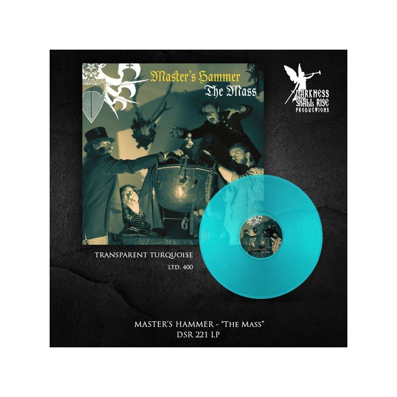 MASTER'S HAMMER - The Mass - TRANSPARENT TURQUOISE LP