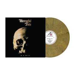 MERCYFUL FATE - Time - BEIGE BROWN MARBLED LP