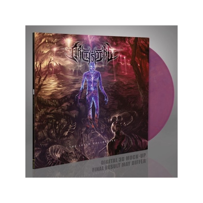 ARCHSPIRE - The Lucid Collective - PINK, PURPLE AND WHITE MARBLED LP