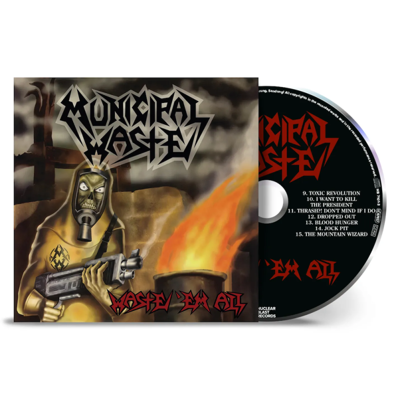 MUNICIPAL WASTE - Waste'em All - CD
