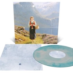 MYRKUR - Folkesange - SEA BLUE AND BABY PINK GALAXY MERGE LP