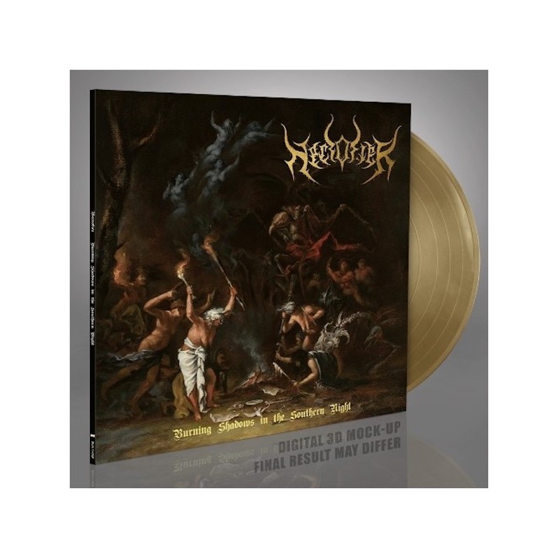 NECROFIER - Burning Shadows In The Southern Night - GOLD LP