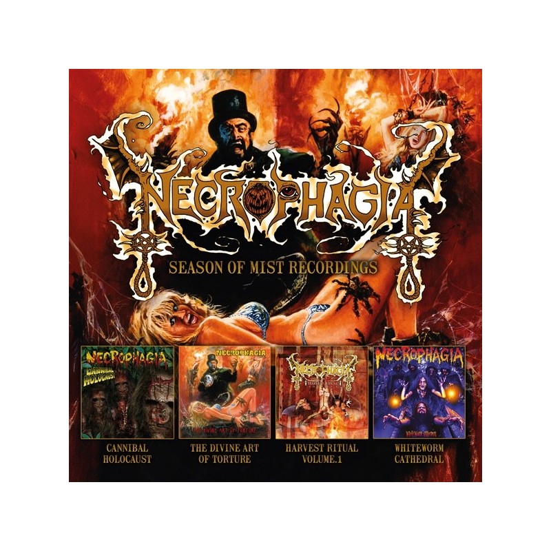NECROPHAGIA - Season Of Mist Recordings - 4CD