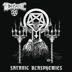 NECROPHOBIC - Satanic Blasphemies - RED LP