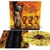 NILE - Amongst The Catacombs Of Nephren-Ka - HIGHLIGHTER YELLOW WITH HEAVY HALLOWEEN ORANGE, NEON ORANGE AND BLACK SPLATTER LP
