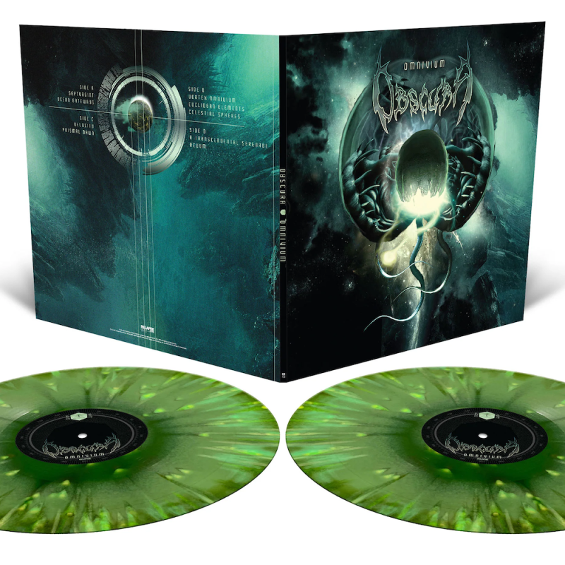 OBSCURA - Omnivium - THREE COLOUR MERGE W/ SPLATTER 2LP