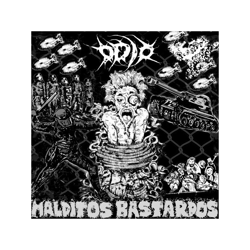 ODIO - Malditos Bastardos - CD