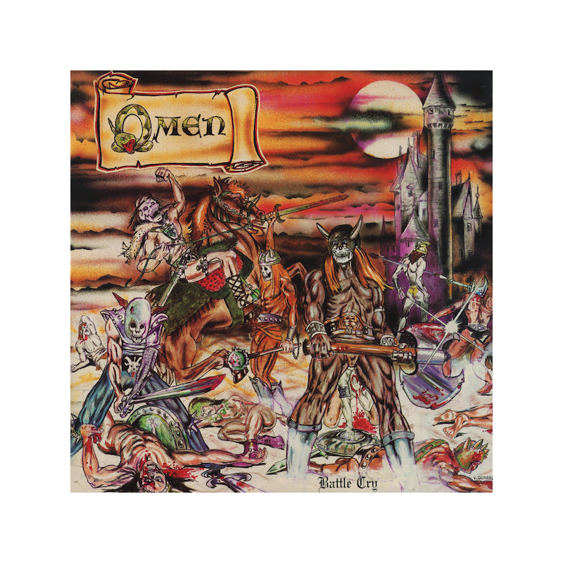 OMEN - Battle Cry - SILVER LP