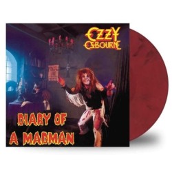 OZZY OSBOURNE - Diary Of A Madman - RED MARBLED LP