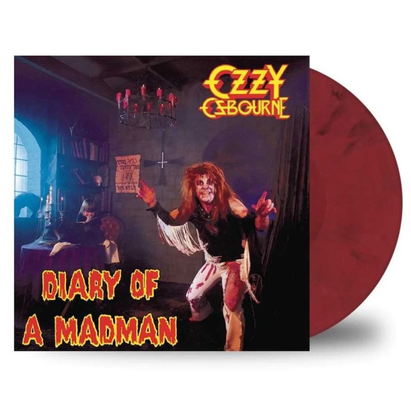 OZZY OSBOURNE - Diary Of A Madman - RED MARBLED LP