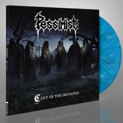 PESSIMIST - Cult Of The Initiated - BLUE, WHITE & BLACK MARBLED LP
