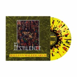 PESTILENCE - Malleus Maleficarum - YELLOW SPLATTER LP